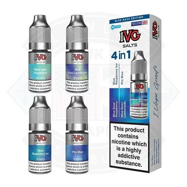 IVG Salts 4 in 1 Salts Blue Razz Edition
