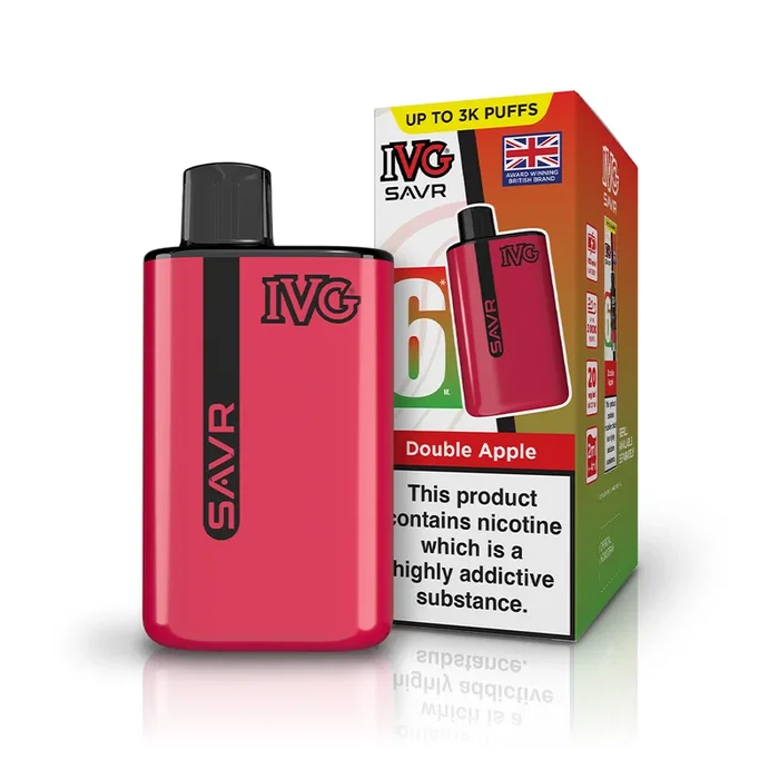 IVG SAVR 3000 Double Apple Vape Kit
