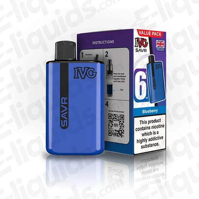 IVG SAVR Blueberry Prefilled Pod Kit