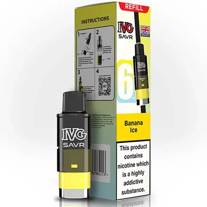 IVG SAVR Prefilled Replacement Vape Pods