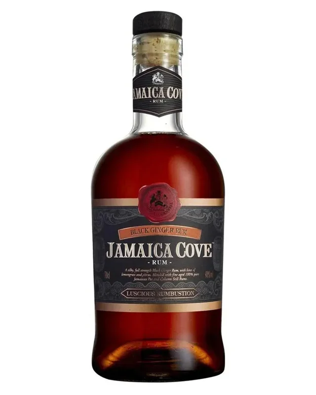Jamaica Cove Ginger Black Spiced Rum, 70 cl