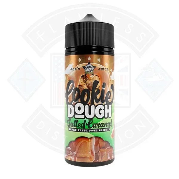 Joes Juice Cookie Dough Salted Caramel 100ml 0mg shortfill e-liquid