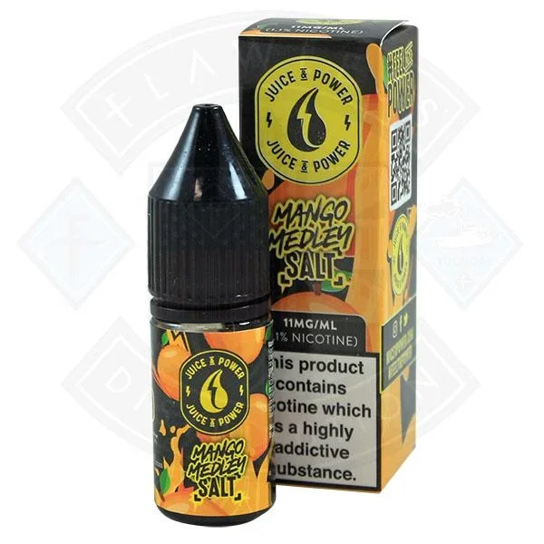 Juice N’ Power Mango Medley Salt 11mg 10ml