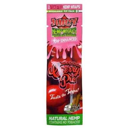 Juicy Hemp Wraps – Cherry Pie
