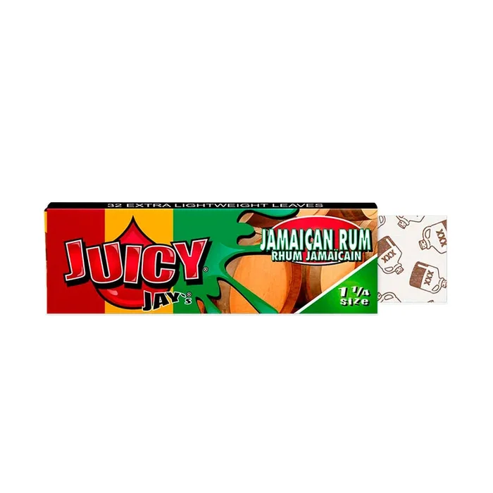 Juicy Jay’s 1¼ Rolling Papers – Jamaican Rum Flavor