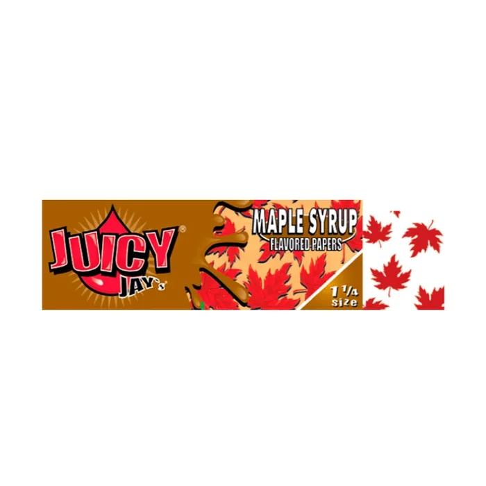 Juicy Jay’s 1¼ Rolling Papers – Maple Syrup Flavor