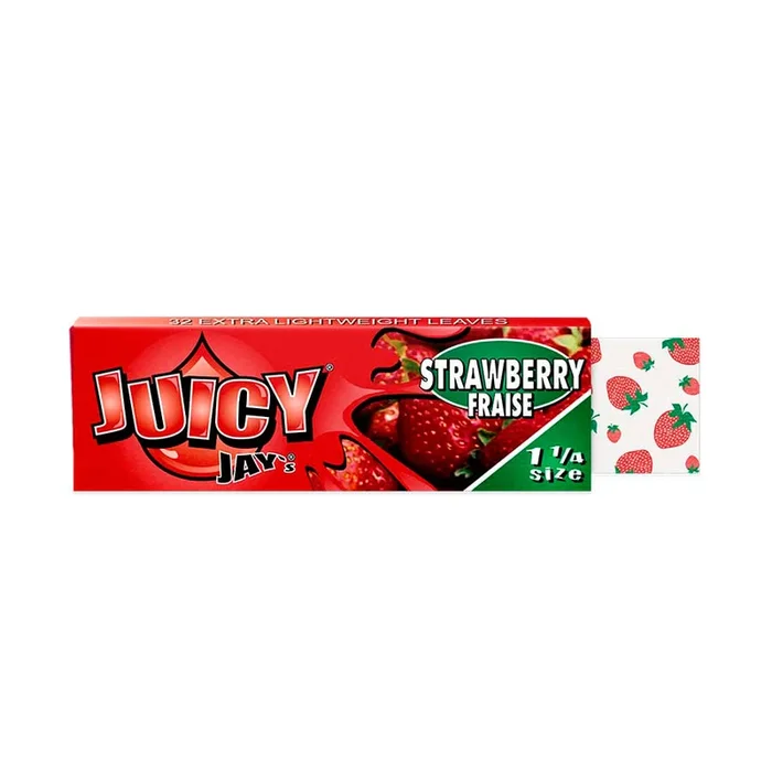 Juicy Jay’s Rolling Papers – 1¼ – Strawberry