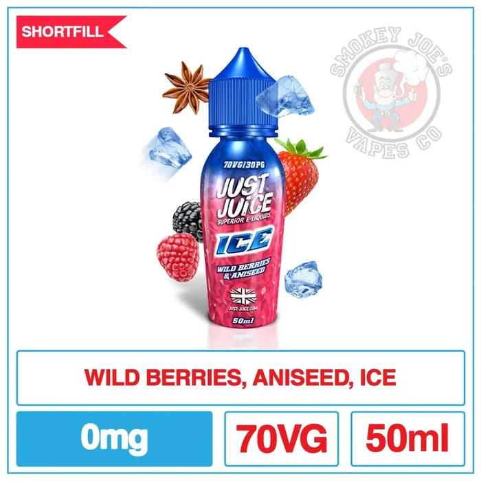 Just Juice – Ice Range – Wild Berries and Aniseed – 50ml