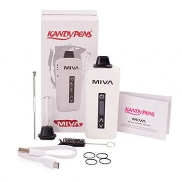 Kandy Pens Miva Kit – White – (1 Count)