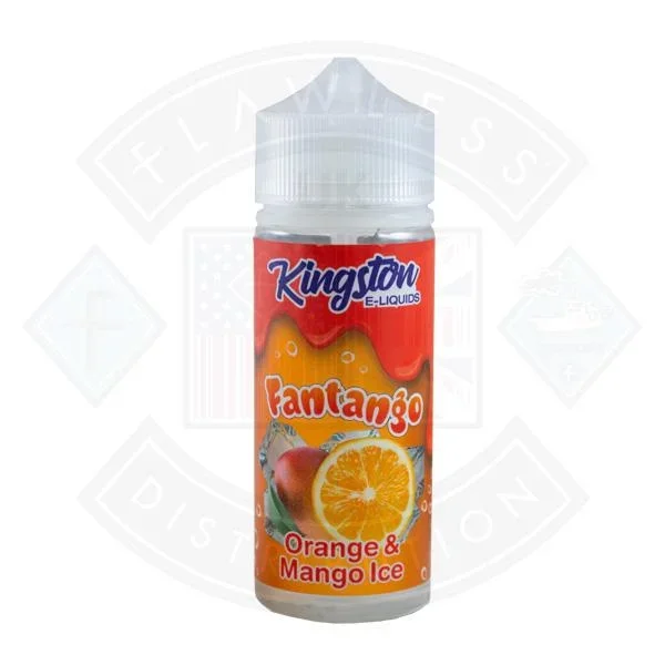 Kingston Fantango – Orange & Mango Ice 0mg 100ml Shortfill