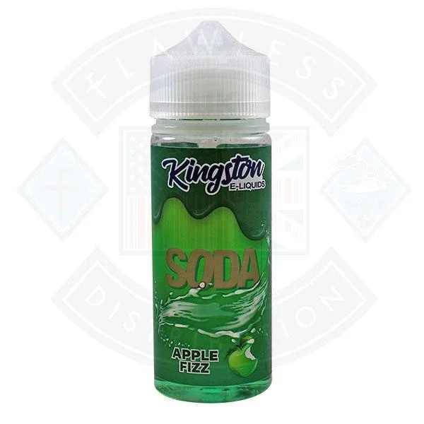 Kingston Soda – Apple Fizz 0mg 100ml Shortfill