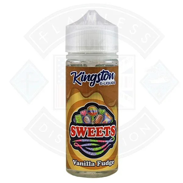 Kingston Sweets – Vanilla Fudge 0mg 100ml Shortfill