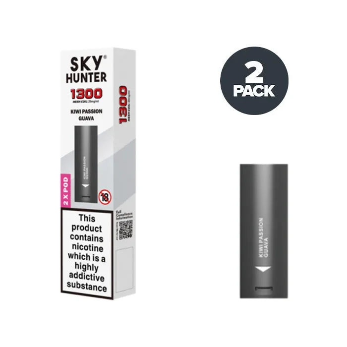 Kiwi Passion Guava Sky Hunter 1300 Pre-filled Pods