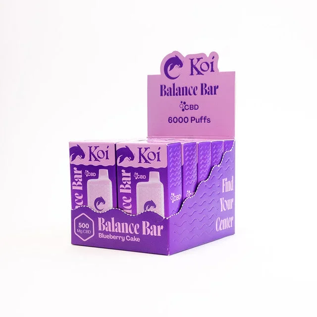 Koi Balance Bar Cbd 6K Puff 10Pk 5/31/26