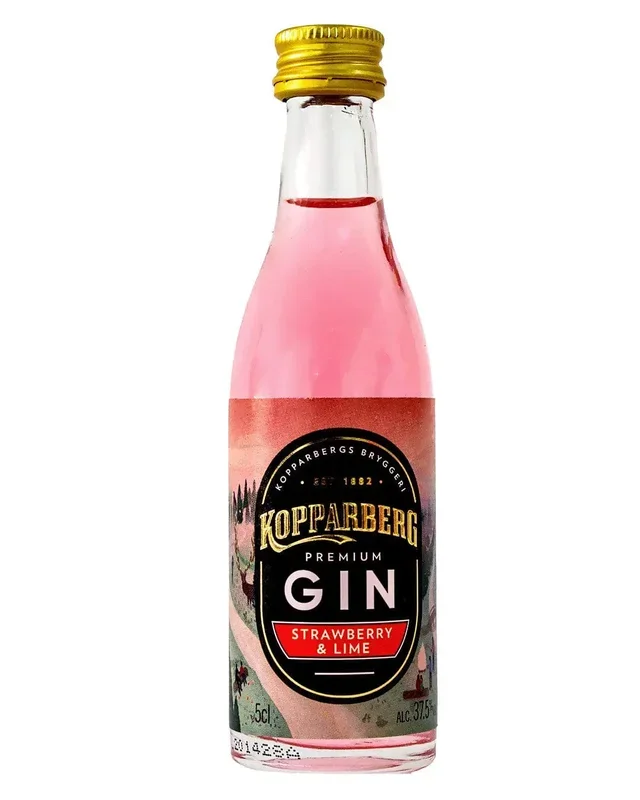 Kopparberg Strawberry and lime Gin Miniature, 5 cl