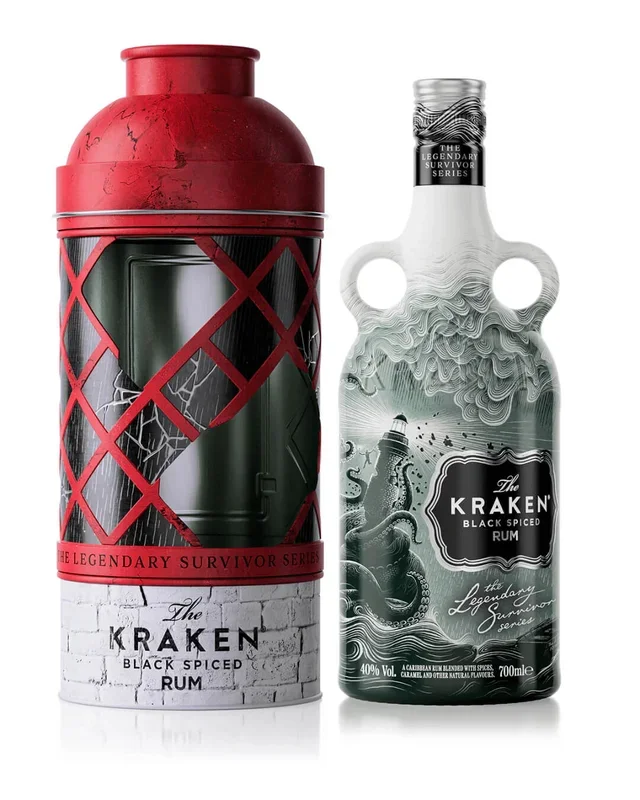 Kraken The Legendary Survivor Series Black Spiced Rum, 70 cl