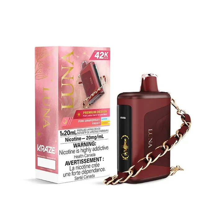 Kraze Luna Disposable – Pink Grapefruit Frost (MB)