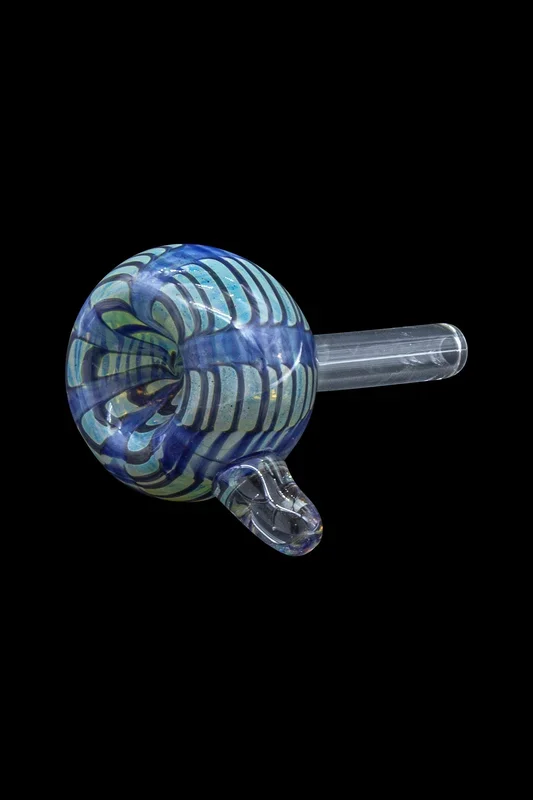 LA Pipes Color Raked Bubble Pull-Stem Slide Bowl