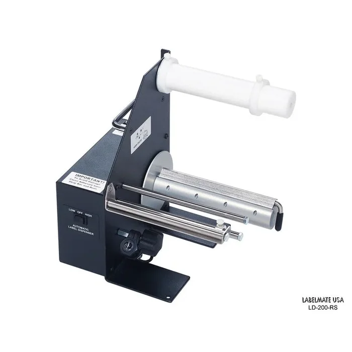 Labelmate Automatic Label Dispenser for opaque labels up to 6.5” wide LD-200-RS