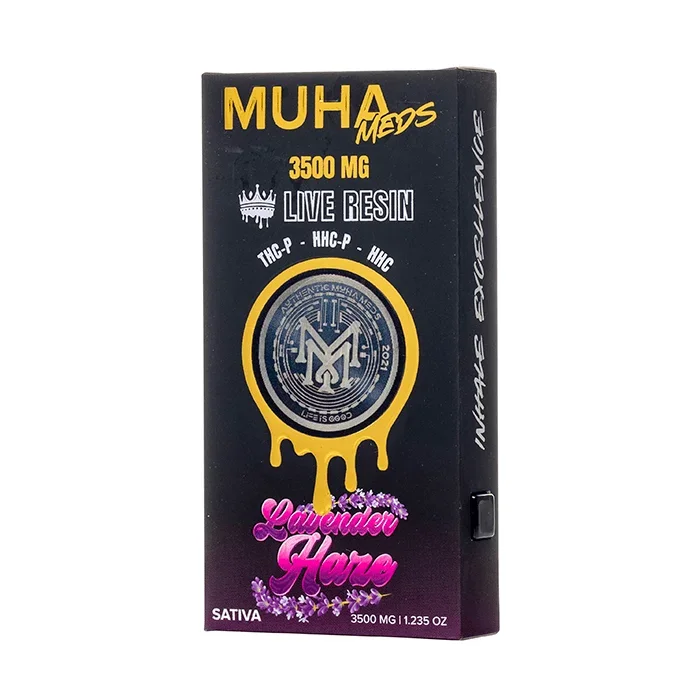 Lavender Haze – Muha Meds Live Resin Disposable 3.5G