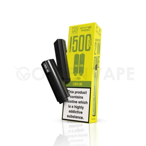 Lemon Lime Pod Salt 2-in-1 Prefilled Pods By Pyne Pod