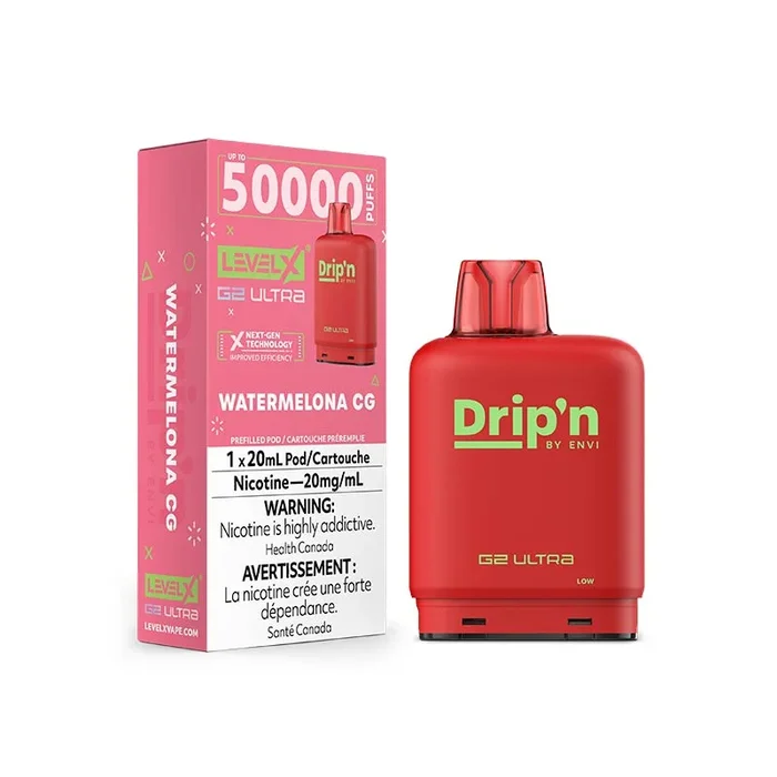 Level X Drip’n G2 Ultra Pod – Watermelona CG