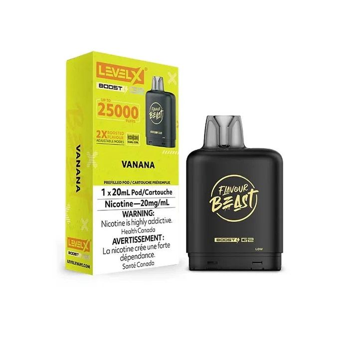 Level X Flavour Beast Boost G2 Pod – Vanana (ON)