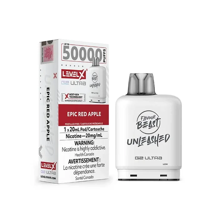 Level X G2 Ultra Pod – Unleashed – Epic Red Apple (ON)