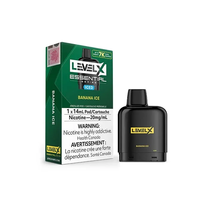 Level X Pod Essential Series – Banana Iced