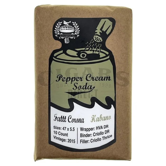 Lost and Found Pepper Cream Soda Habano Fattt Corona