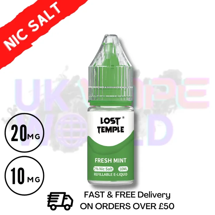 LOST TEMPLE ‘Fresh Mint’ Nicotine Salt