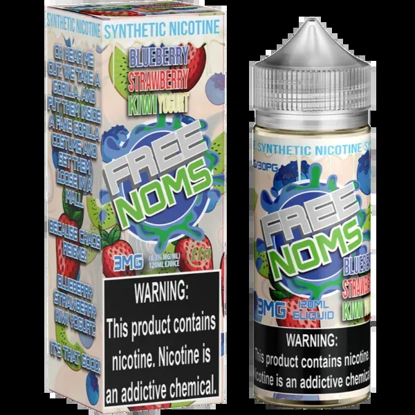 Lotus Vaping – Blueberry Strawberry Kiwi Yogurt – 120mL