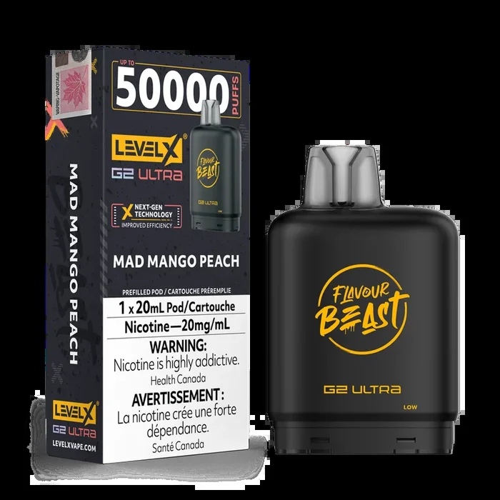 Mad Mango Peach – Level X G2 Ultra 50k Pod