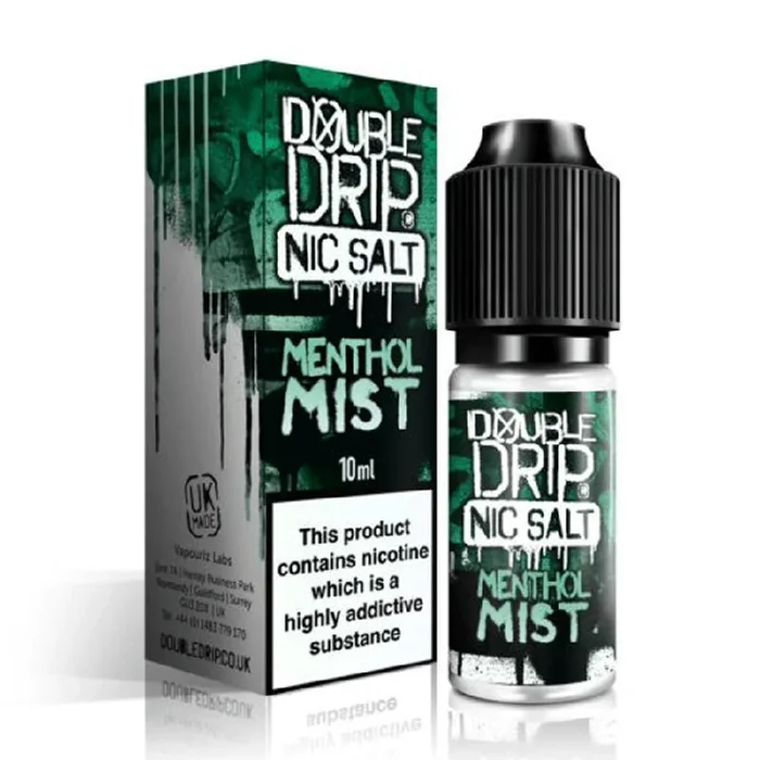 Menthol Mist Nic Salt E-Liquid by Double Drip