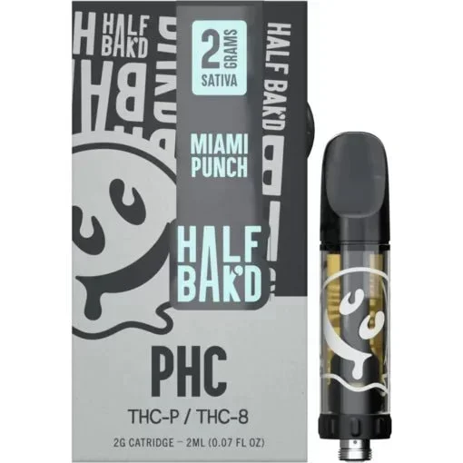 Miami Punch – Half Bak’d PHC Cartridge 2G
