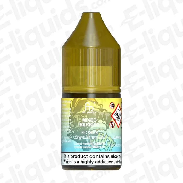 Mixed Berries RandM 7000 Nic Salt Vape Juice by Fumot