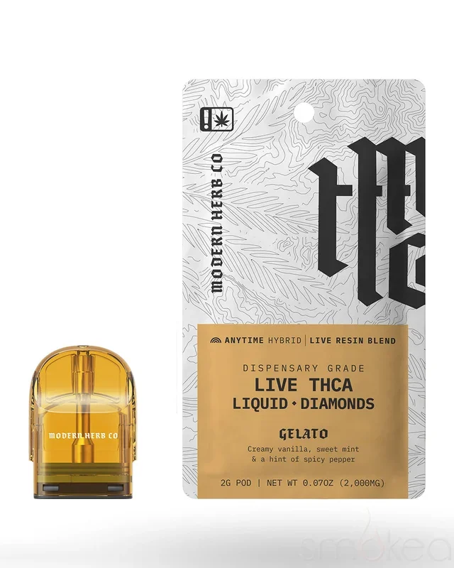 Modern Herb Co THCA Liquid Diamonds Pod Refill – Gelato