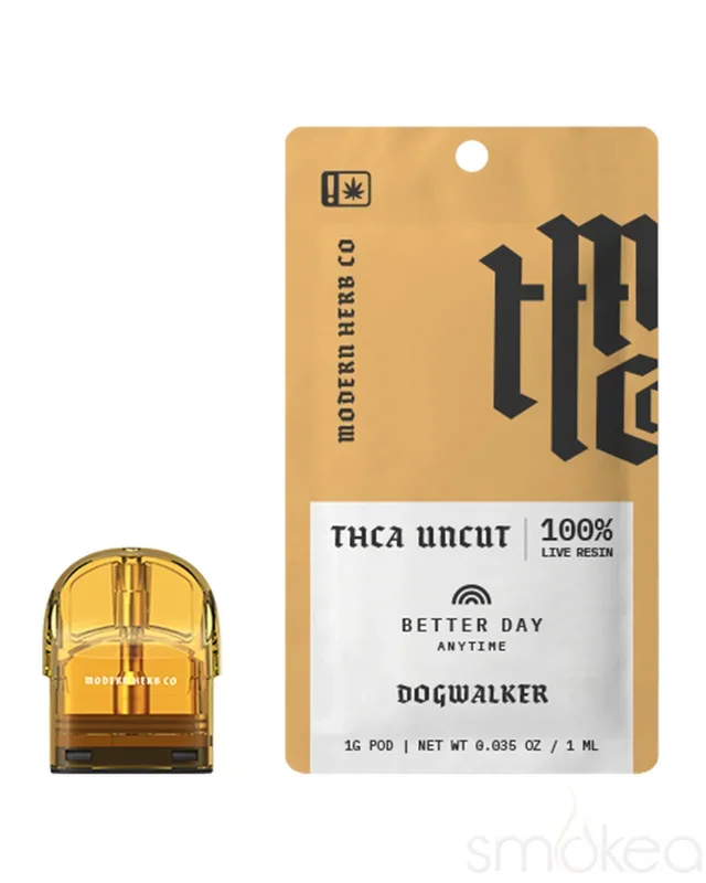 Modern Herb Co THCA Live Resin Uncut Pod Refill – Dogwalker