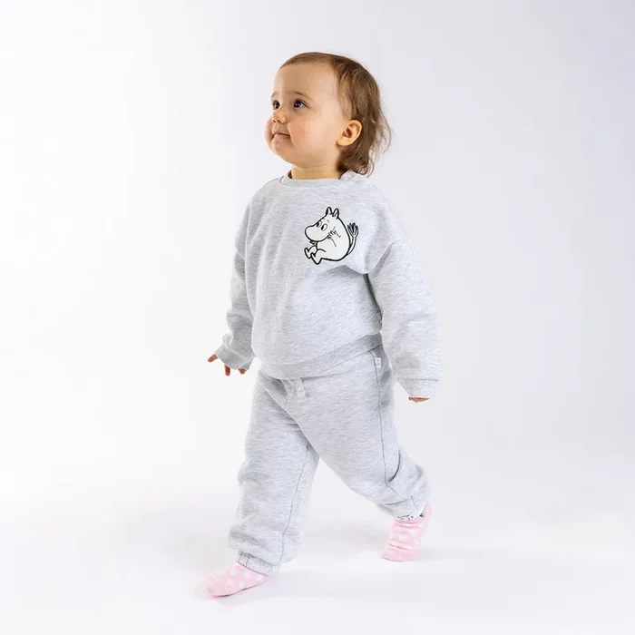 Moomintroll Kids College Set Grey & Pink Socks Bundle