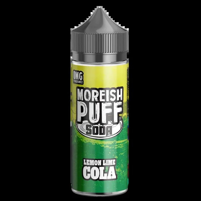 Moreish Puff Soda Lemon/lime Cola 0mg 100ml Shortfill E-Liquid