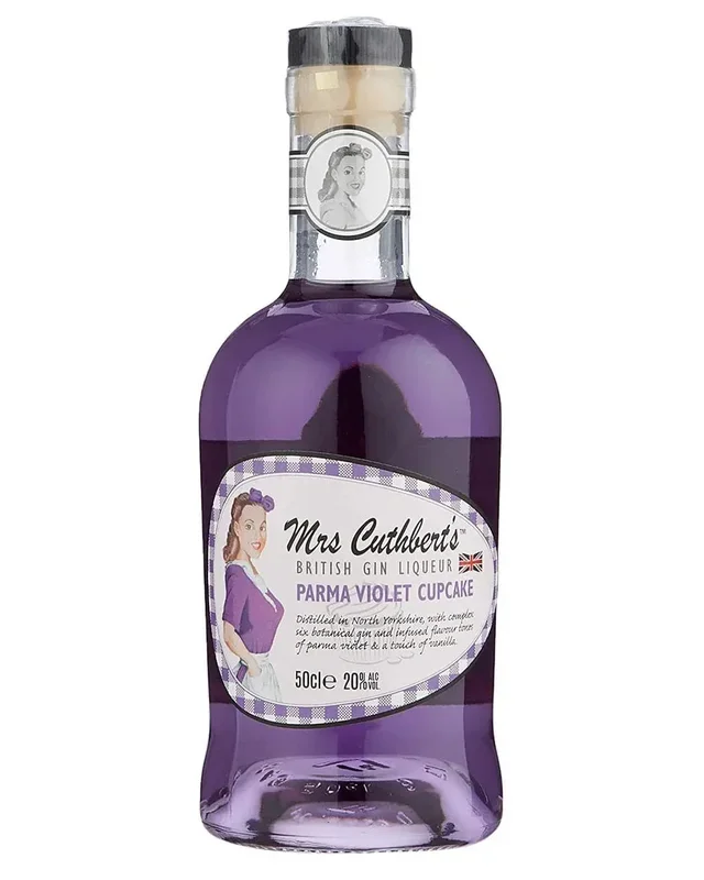 Mrs Cuthbert’s Parma Violet Cupcake Gin Liqueur, 50 cl