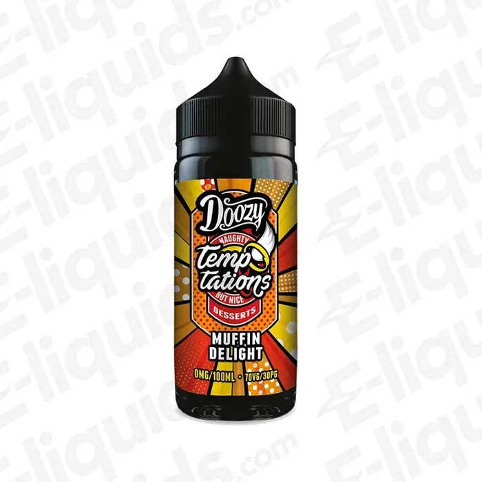 Muffin Delight Shortfill Vape Juice by Doozy Temptations