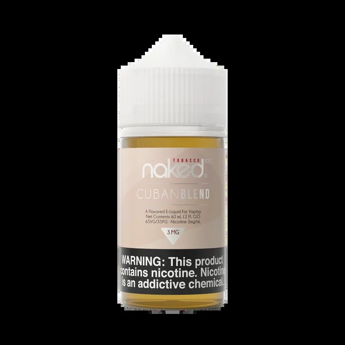 Naked 100 Tobacco – Cuban Blend – 60ML E-Liquid