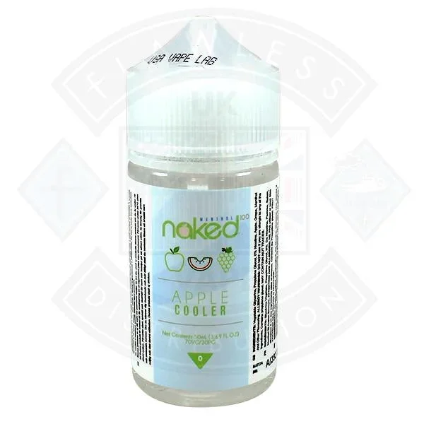 Naked – Apple Cooler 0mg 50ml Shortfills