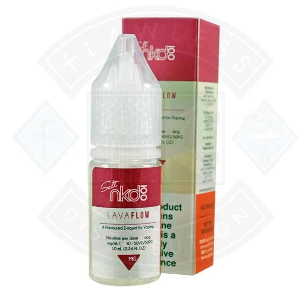 Naked Nic Salt Lava Flow 10ml E-liquid