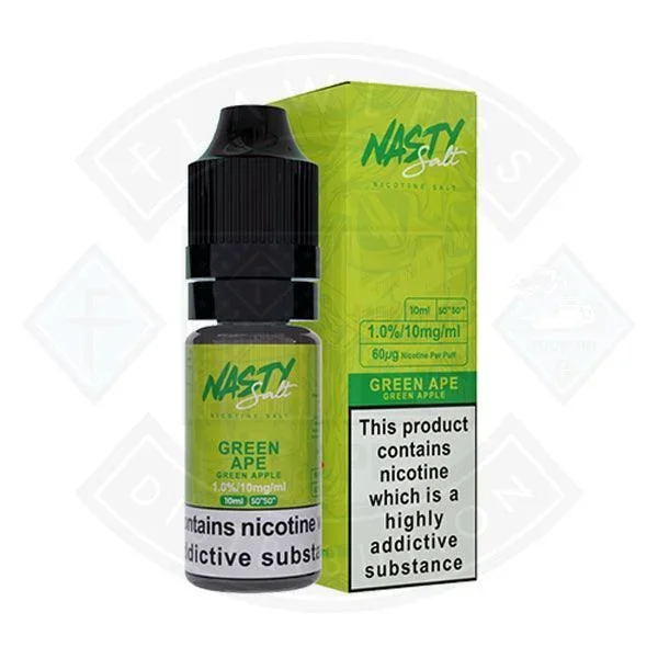 Nasty Juice Nasty Salt Green Ape Green Apple 20mg 10ml