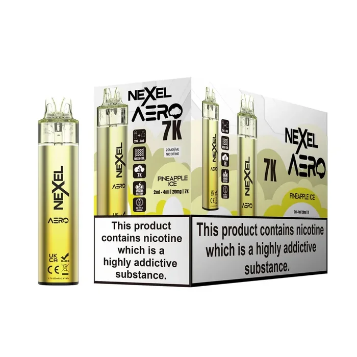 Nexel Aero 7k Prefilled Pod Vape Kit Pack of 5