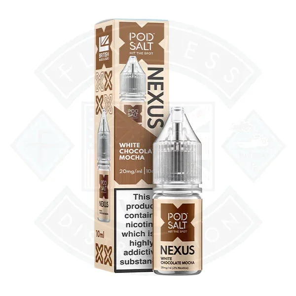 Nexus Pod Salt White Chocolate Mocha 10ml