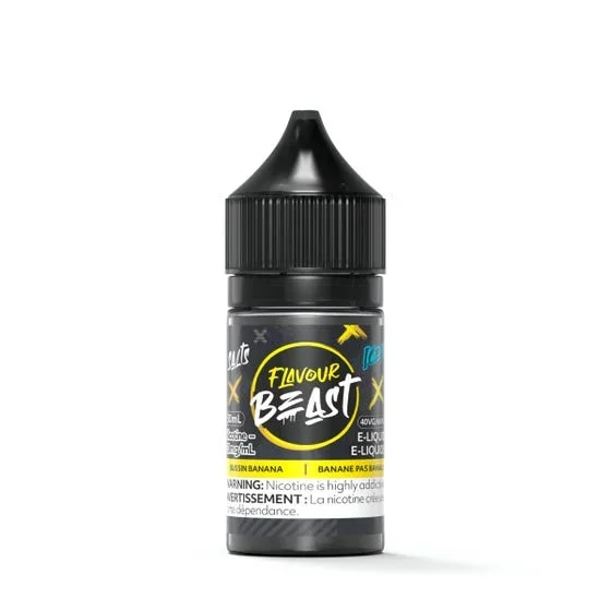 [Nic Salt] Flavour Beast – Bussin Banana Iced 30mL