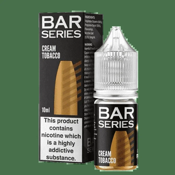 Nic Salts Bar Series 10ml – Cream Tobacco